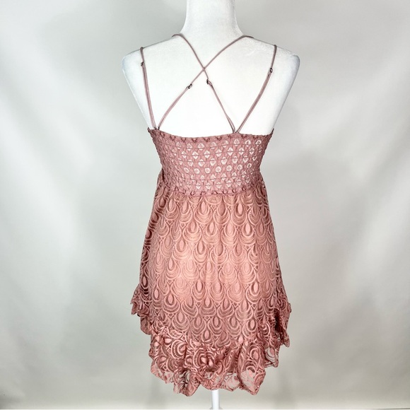 Free People FP One Adella Burnout Slip Dress Size Small - Picture 4 of 9